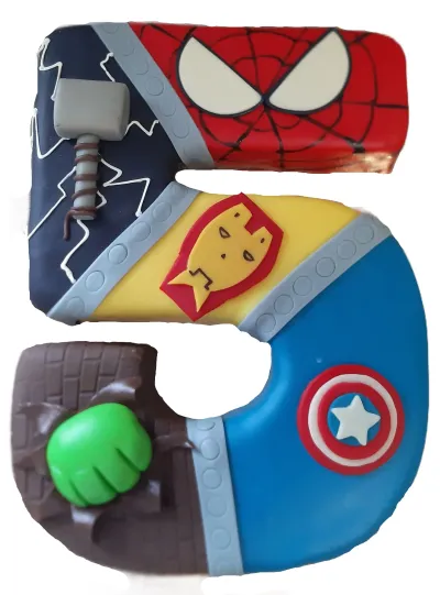 MARVEL - poctivý Dětské narozeninové dorty Ostrava a Karviná z Cukrářství Blahutovi