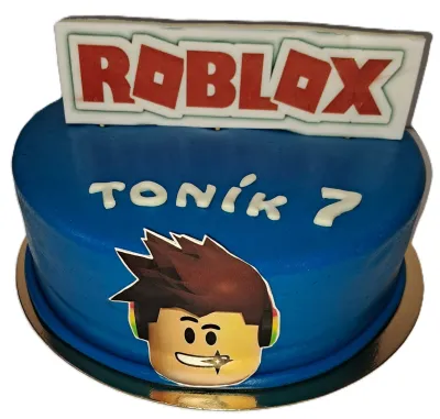 ROBLOX - poctivý Dětské narozeninové dorty Ostrava a Karviná z Cukrářství Blahutovi