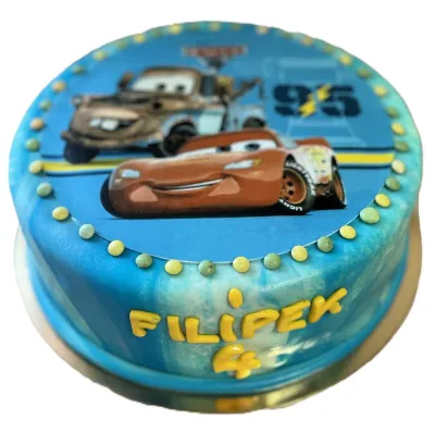 Dort s potiskem - poctivý Dětské narozeninové dorty Ostrava a Karviná z Cukrářství Blahutovi