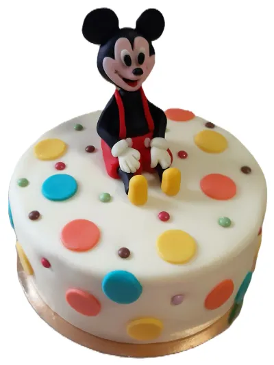Mickey mouse - poctivý Dětské narozeninové dorty Ostrava a Karviná z Cukrářství Blahutovi