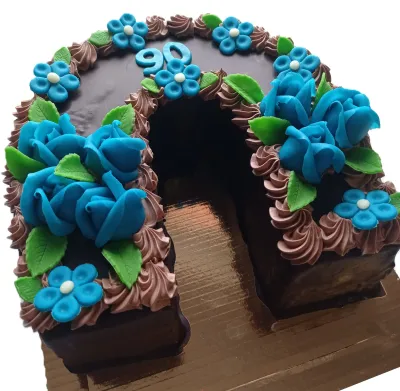 Čokoládová podkova - poctivý Narozeninové dorty na zakázku Karviná a Ostrava z Cukrářství Blahutovi