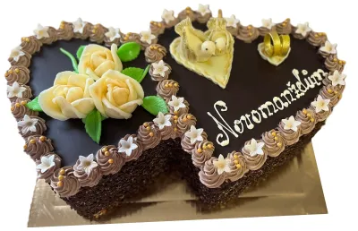 Dvojsrdce - poctivý Narozeninové dorty na zakázku Karviná a Ostrava z Cukrářství Blahutovi