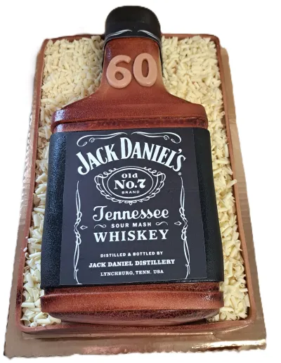 Jack Daniels - poctivý 3D netradiční dorty na přání Karviná a Ostrava z Cukrářství Blahutovi