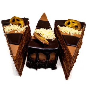 Čokoládový dort - tradiční čerstvý mini zákusek, cukrárna Ostrava, Karviná a Petřvald