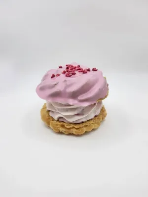 Větrník malinový mascarpone - tradiční čerstvý mini zákusek, cukrárna Ostrava, Karviná a Petřvald