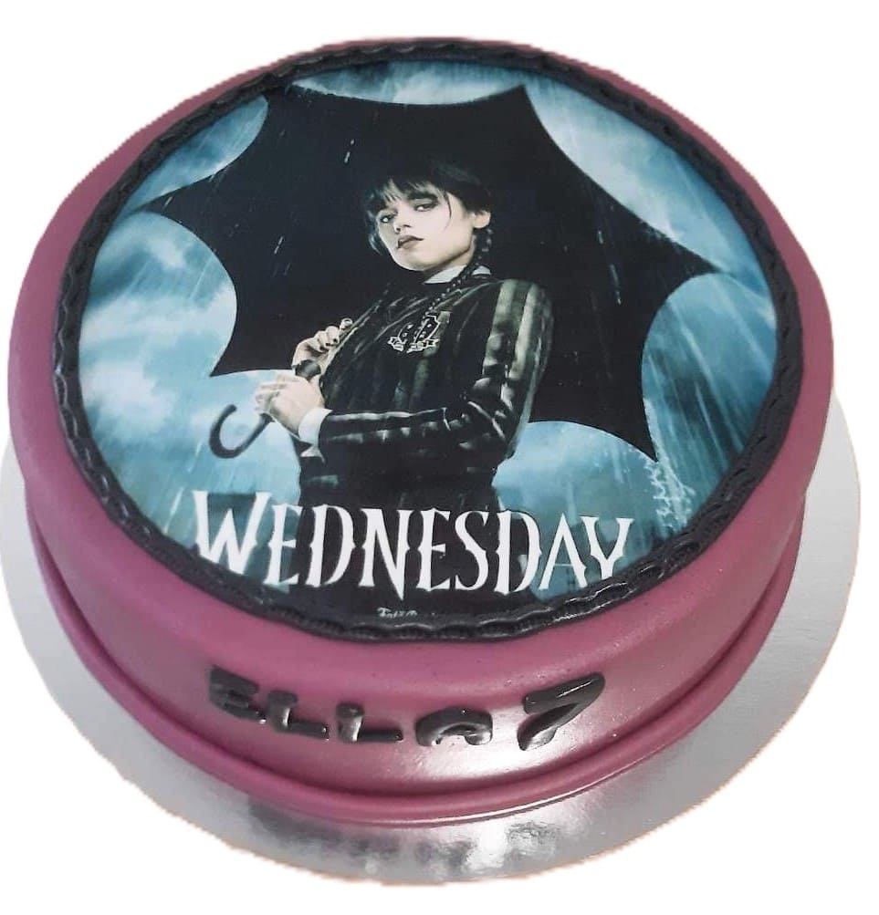 Dort s jedlým obrázkem Wednesday