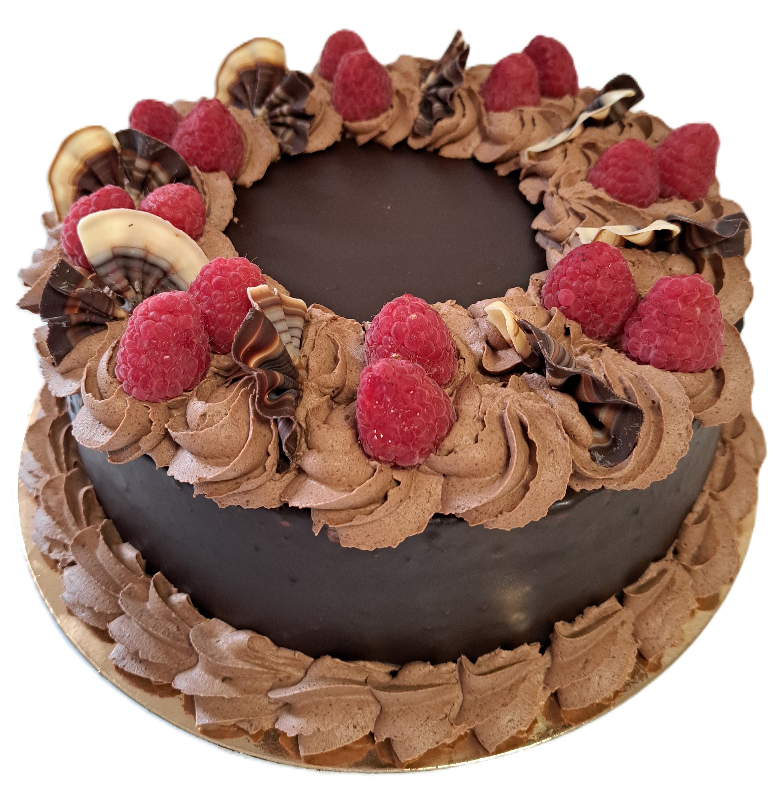 Pařížský dort s malinami