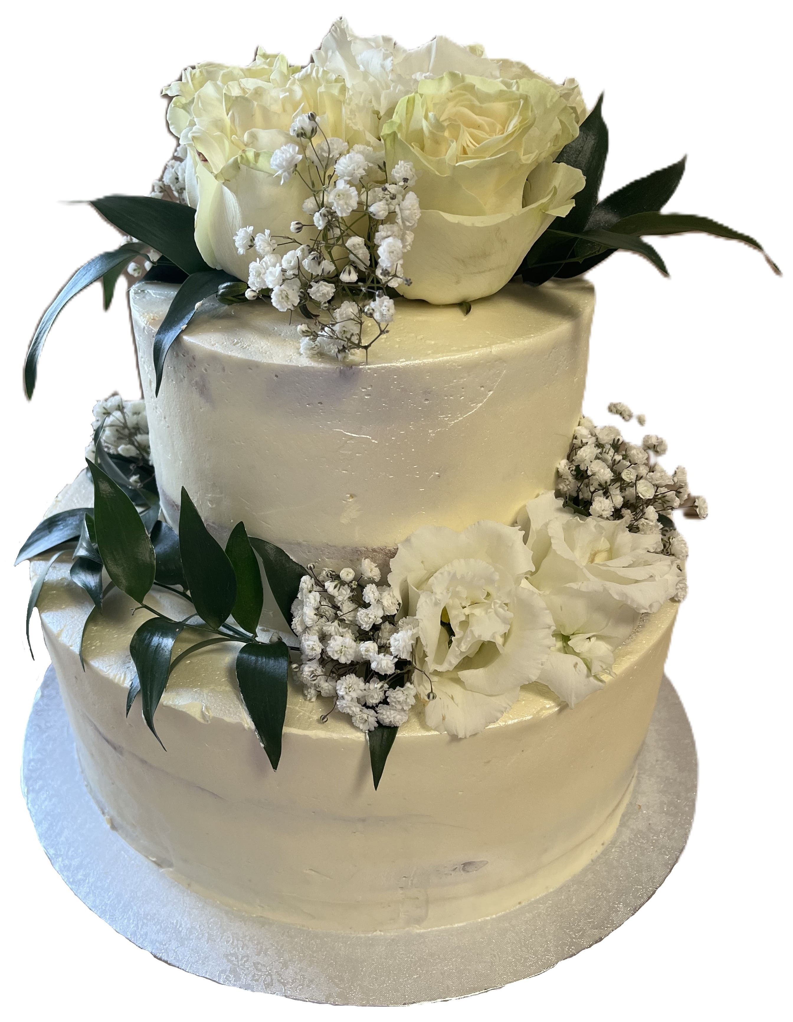 Svatební s živými květy